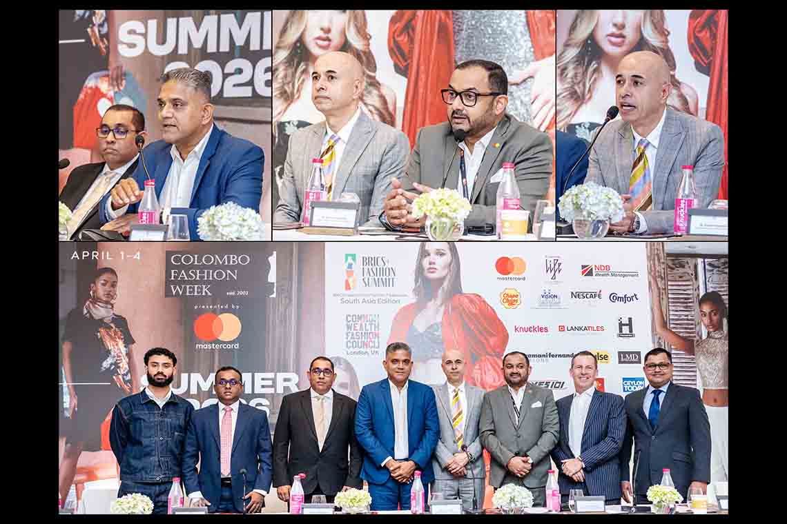 Colombo Fashion Week Summer Edition presented by Mastercard Planned for 1-4 April