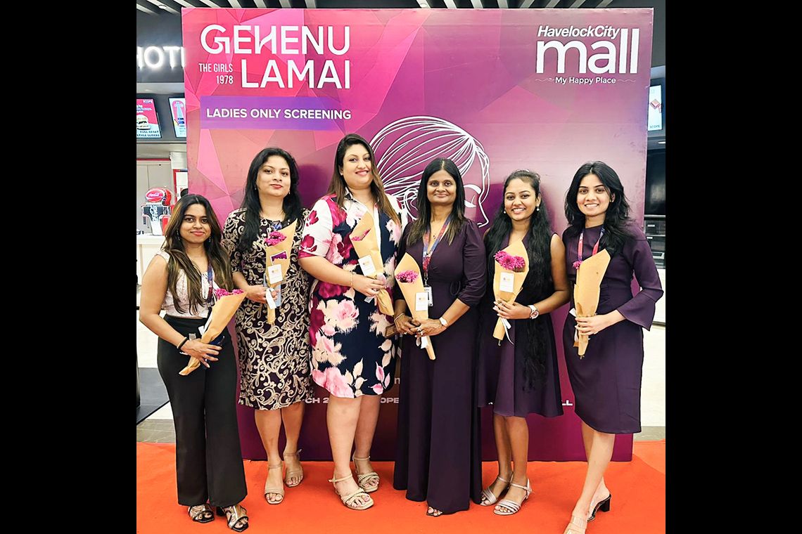 Havelock City Mall Hosts Historic Women-Only Screening of "Gahanu Lamai" for International Women’s Day 2026