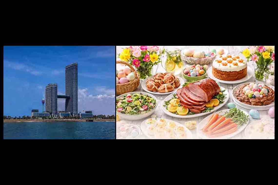 ITC Ratnadipa Presents an Easter Brunch on 5th of April at the Indian Ocean Pavilion