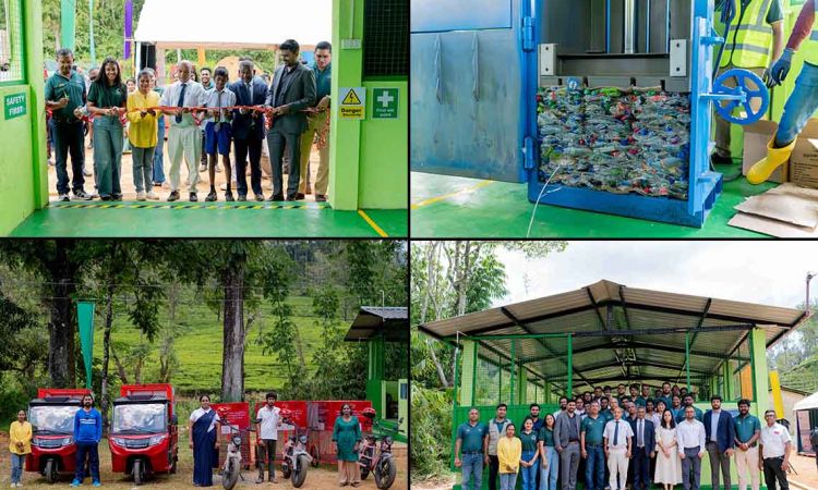 Sri Lanka’s First 100% Renewable Energy Recycling Center in the Plantation Sector Unveiled by The Coca-Cola Foundation and Hayleys Plantations