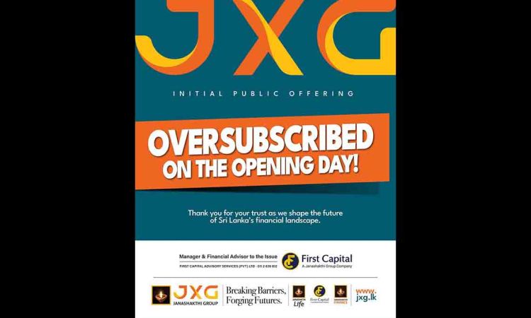 JXG IPO oversubscribed showcasing strong investor confidence