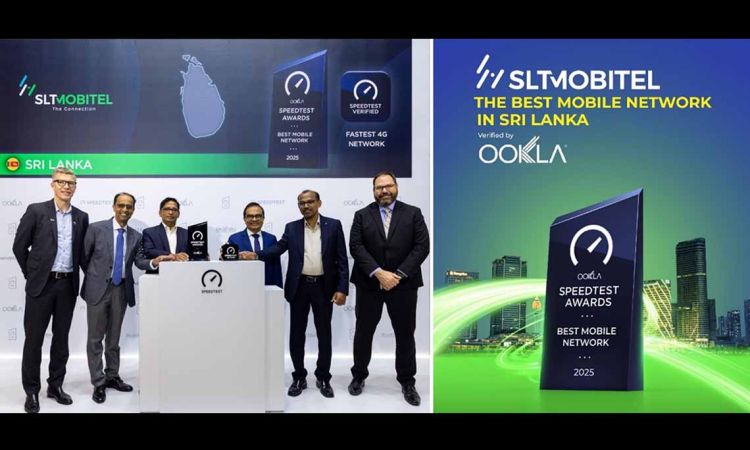 SLT-MOBITEL recognized as Sri Lanka’s #1 Best Mobile Network by Ookla®