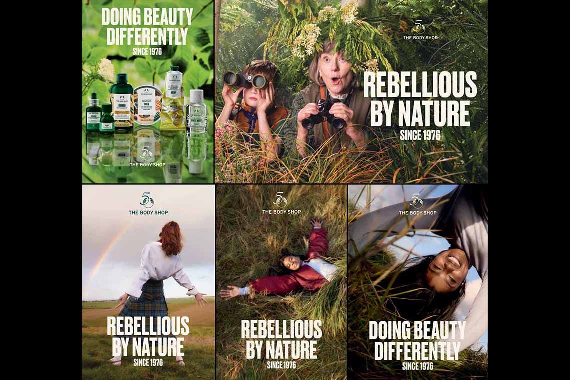 The Body Shop celebrates 50 years of being unapologetically Rebellious by Nature