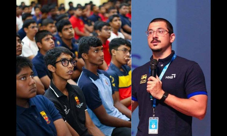 HNB Brings Olympic Inspiration and Financial Literacy to Kandy Schools with Kyle Abeysinghe