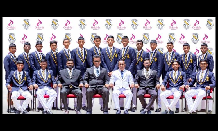 Ovitiyas Group step forward to sponsor warm up kits for St. Joseph's team gearing up for the 21st Uva Battle of the Golds