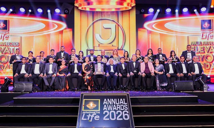Janashakthi Life celebrates excellence at Annual Sales Awards 2026