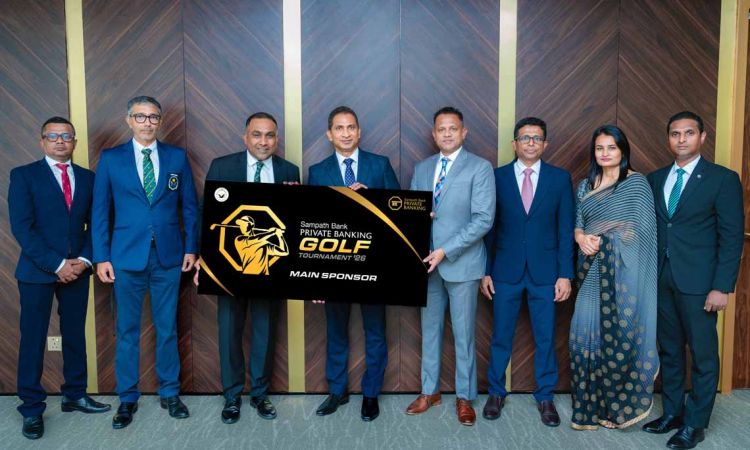 Sampath Bank Private Banking Tees Off Third Consecutive Year as RCGC Medal Tournament Title Sponsor