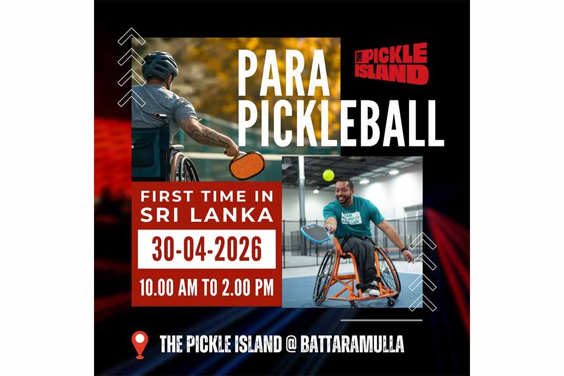 The Pickle Island @ Battaramulla Makes History with Sri Lanka’s First-Ever Para Veterans Event on the 30th of April 2026