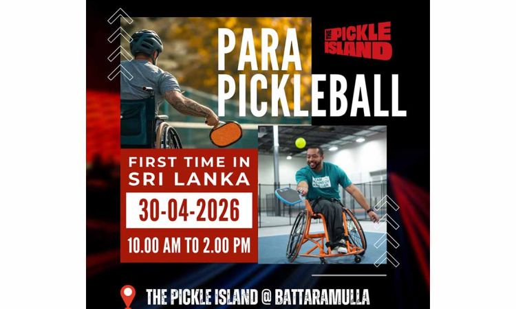 The Pickle Island @ Battaramulla Makes History with Sri Lanka’s First-Ever Para Veterans Event on the 30th of April 2026