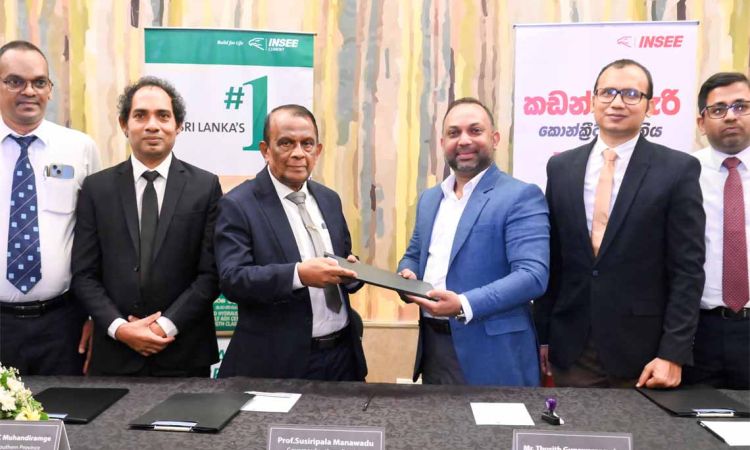 Siam City Cement (Lanka) Ltd has officially entered into a Memorandum of Understanding (MoU) with the Chief Secretary of the Southern Province