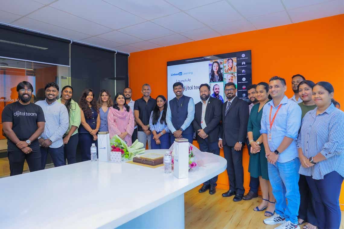 Dijital Team Sri Lanka reaffirms commitment to continuous employee growth through partnership with LinkedIn Learning