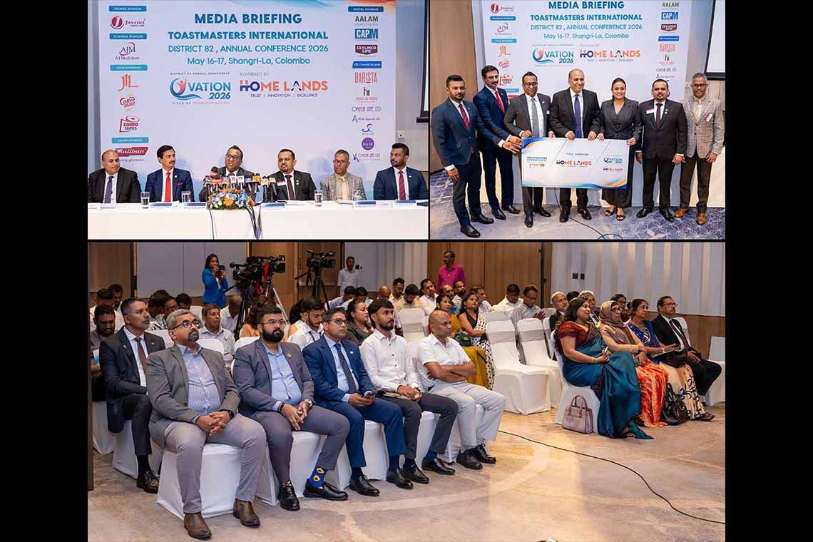 Sri Lanka's Toastmasters Movement Gears Up for Ovation 2026 powered by Home Lands