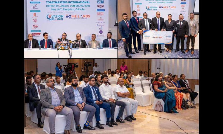 Sri Lanka's Toastmasters Movement Gears Up for Ovation 2026 powered by Home Lands