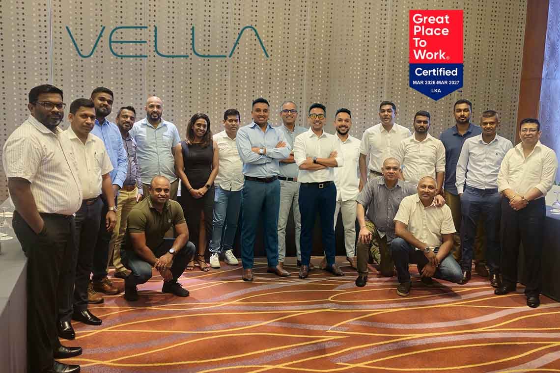 Vella Earns Great Place to Work Certification TM, Marking a Milestone in its People-First Journey