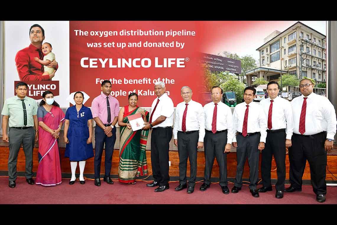 Ceylinco Life gifts medical gas pipeline system to Teaching Hospital Kalutara