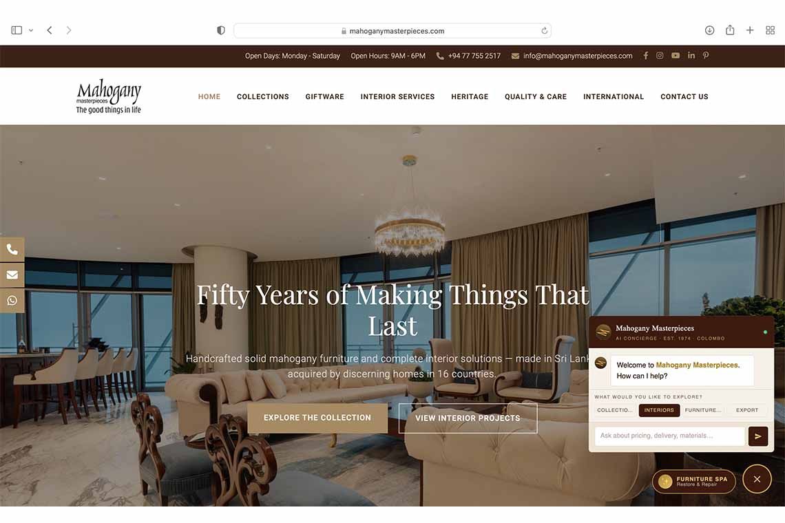Mahogany Masterpieces Launches New Digital Flagship