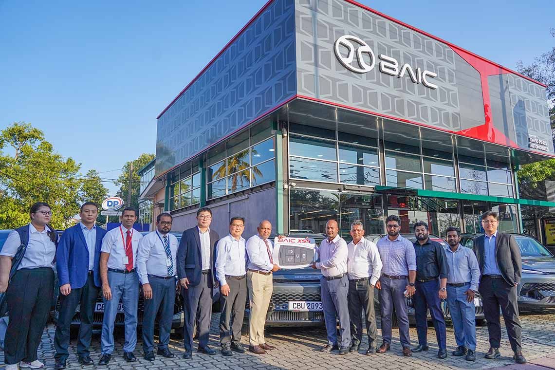 David Pieris Automobiles delivers BAIC X55 fleet to Chevron Lubricants Lanka
