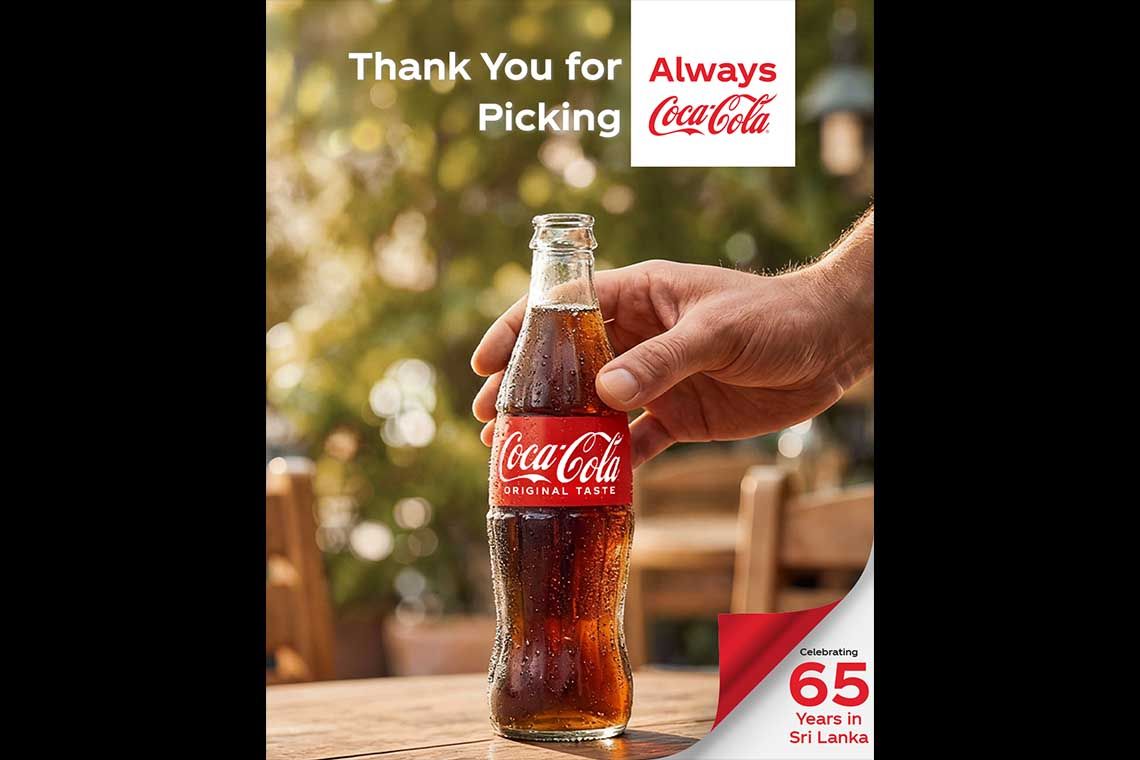 Thank You for Always Picking Coca Cola Celebrating 140 Years of Iconic Magic Moments and 65 Years in Sri Lanka