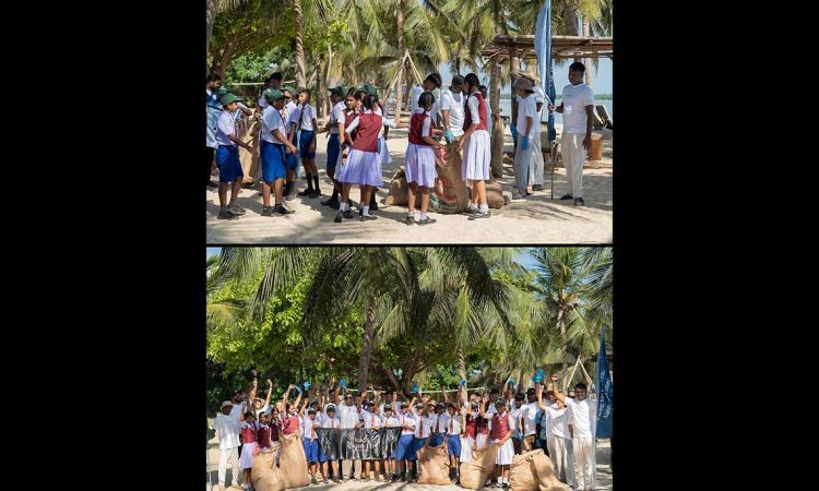 Sun Siyam Pasikudah Brings Community Together for Coastal Clean-up