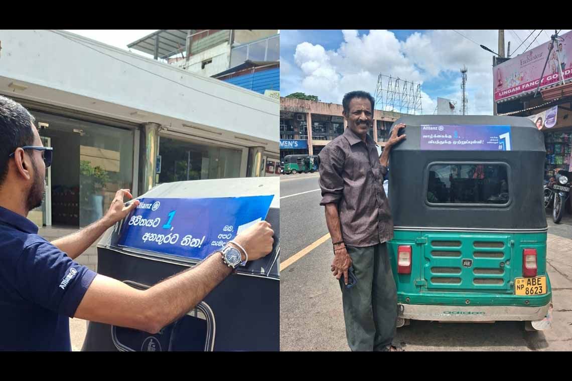 Allianz Lanka Promotes Road Safety Awareness Among Three-Wheeler Drivers Across Sri Lanka