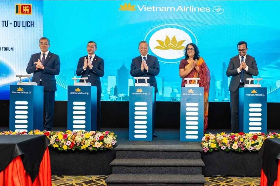 Vietnam Airlines Launches Direct Colombo Ho Chi Minh City Service at Vietnam–Sri Lanka Trade, Investment and Tourism Cooperation Forum