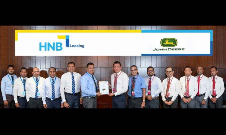 HNB and Singer Advances Agriculture Through Leasing Solutions