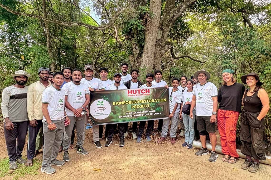 HUTCH Advances ESG Commitment Through Rajawaka Rainforest Restoration