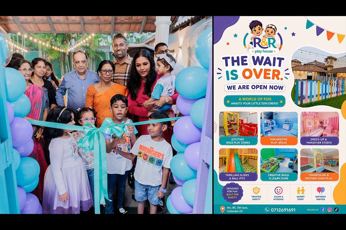 A New Home for Play, Learning and Celebration R&R Play House Opens in Colombo 03