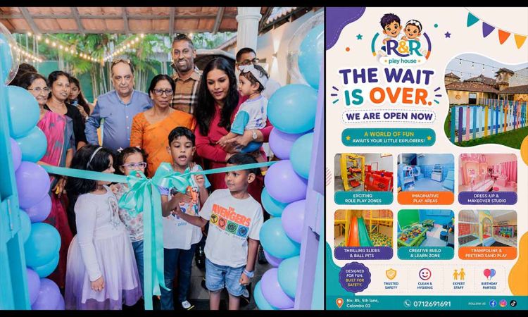 A New Home for Play, Learning and Celebration : R&R Play House Opens in Colombo 03