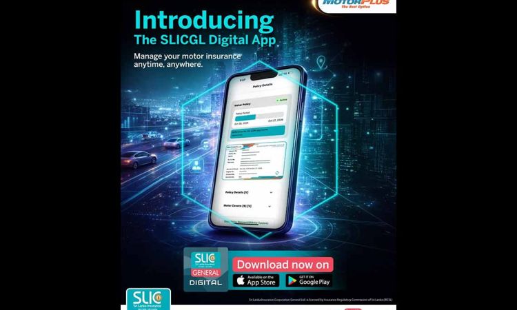 Sri Lanka Insurance Corporation General introduces ‘SLICGL Digital’ for smart and seamless motor insurance