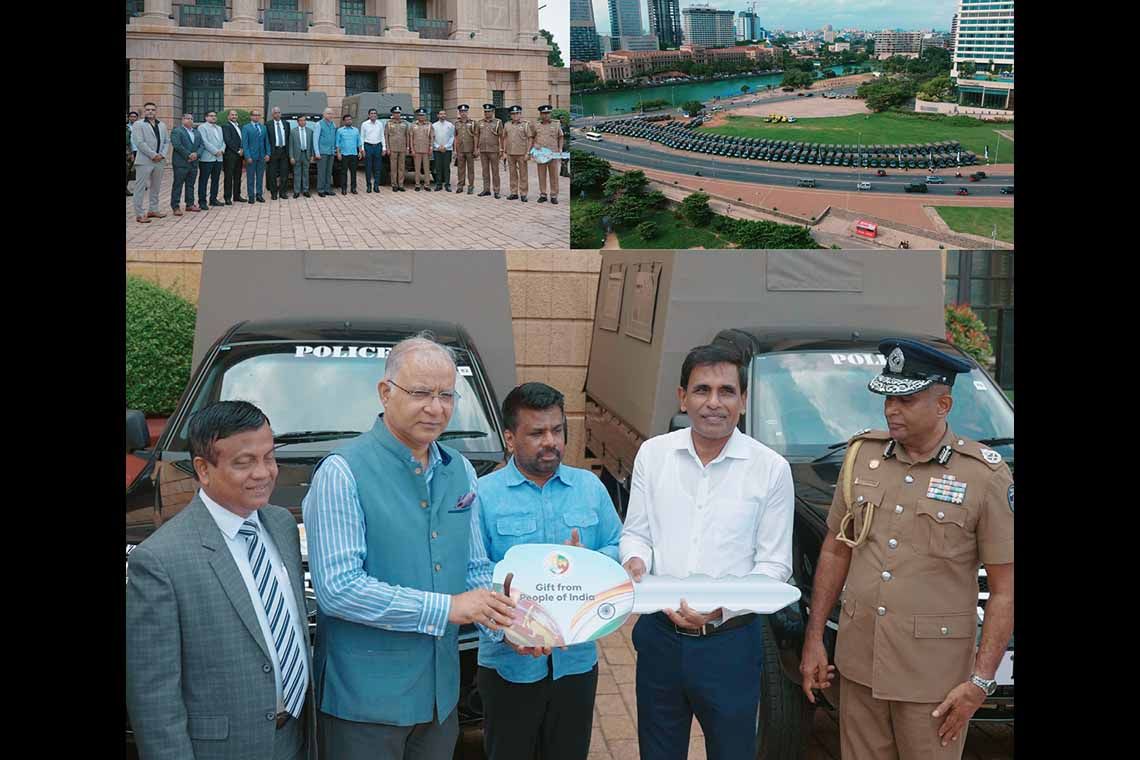 DIMO Facilitates Delivery of 134 TATA Xenon Yodha Cabs to the Sri Lanka Police