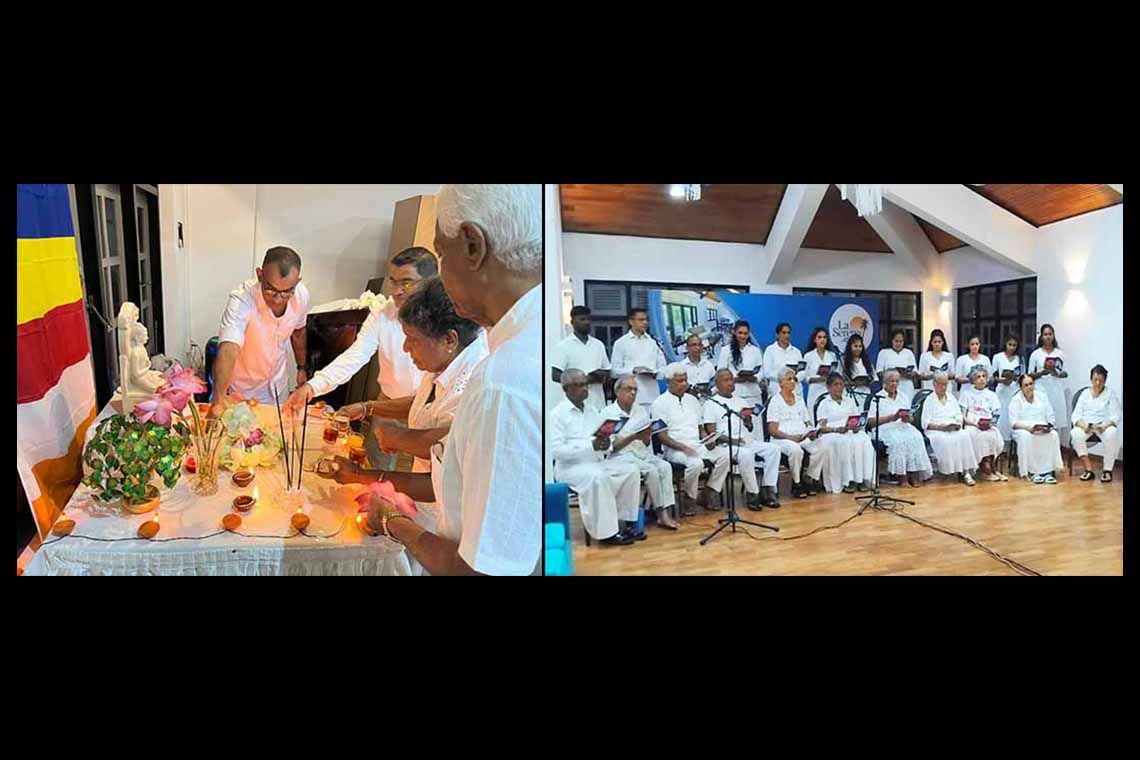 La Serena marks Vesak with evening of Bhakthi Gee and reflection
