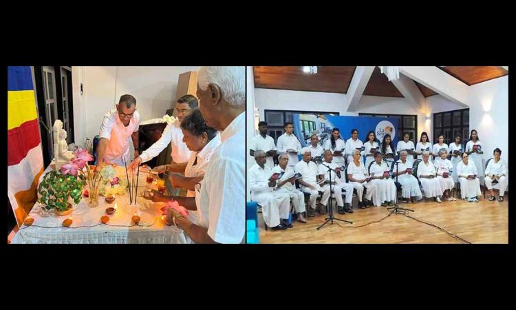 La Serena marks Vesak with evening of Bhakthi Gee and reflection