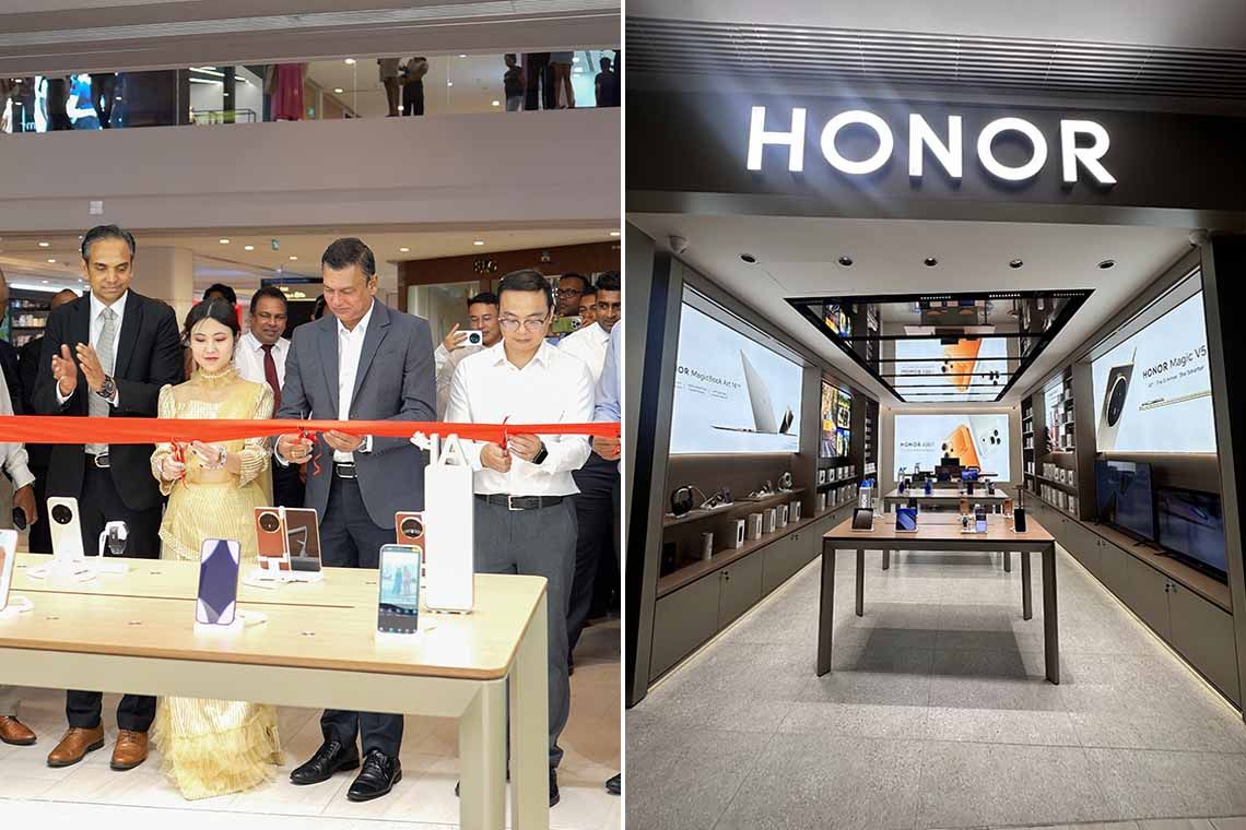 Singer Unveils First HONOR Experience Store at One Galle Face