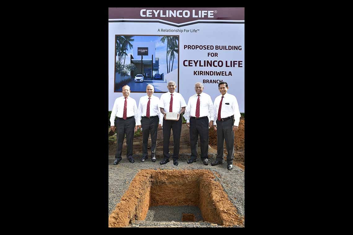 Going Green in Kirindiwela Ceylinco Life begins work on 36th company owned building