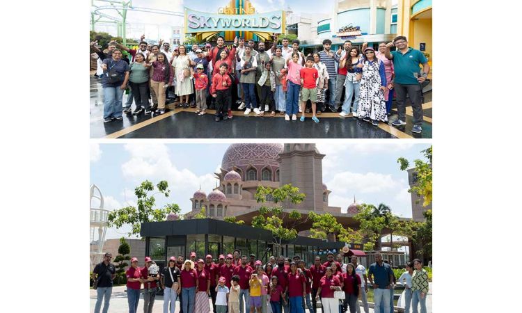 Ceylinco Life takes ‘Family Savari’ winners on memorable Malaysian adventure