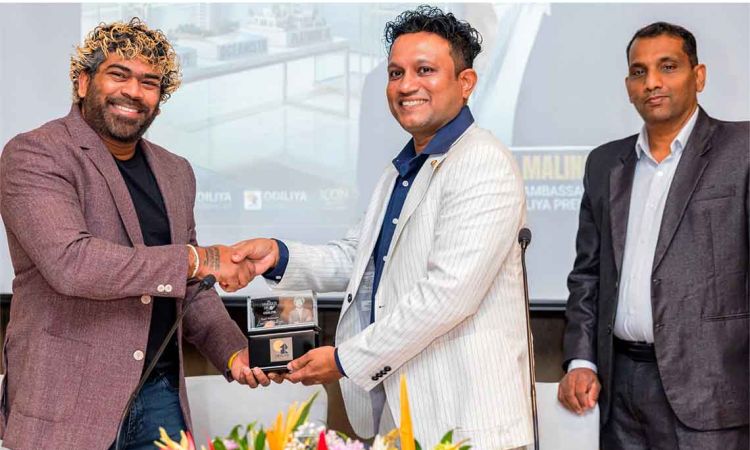 Lasith Malinga joins Odiliya Homes & Residencies as Brand Ambassador