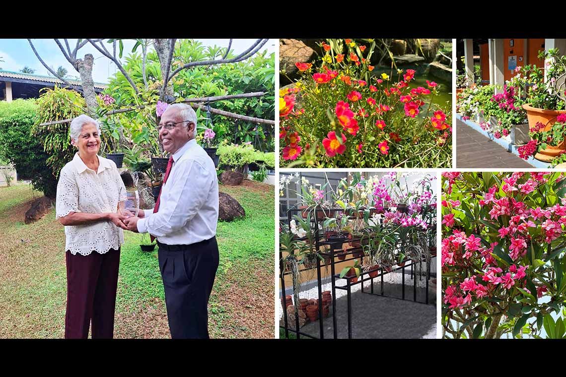 She came for retirement and made the garden bloom at La Serena