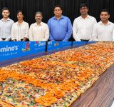 Domino’s Sri Lanka Marks 15 Years with Longest Pizza in Sri Lanka