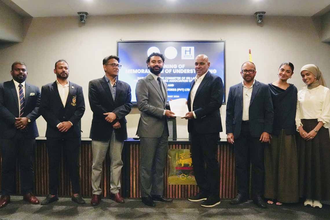 Hameedia Ties Up with NOC SL and CGA SL as Team Sri Lanka’s Official Clothing Partner for Upcoming International Sporting Events