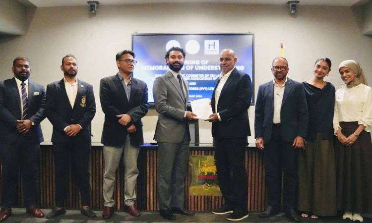 Hameedia Ties Up with NOC SL and CGA SL as Team Sri Lanka’s Official Clothing Partner for Upcoming International Sporting Events