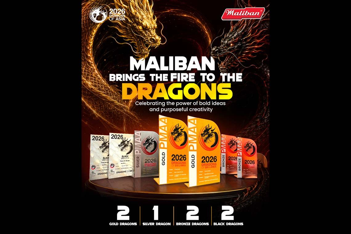 Maliban Group Shines with Two Gold Dragons Among Seven Accolades at Dragons of Sri Lanka 2026