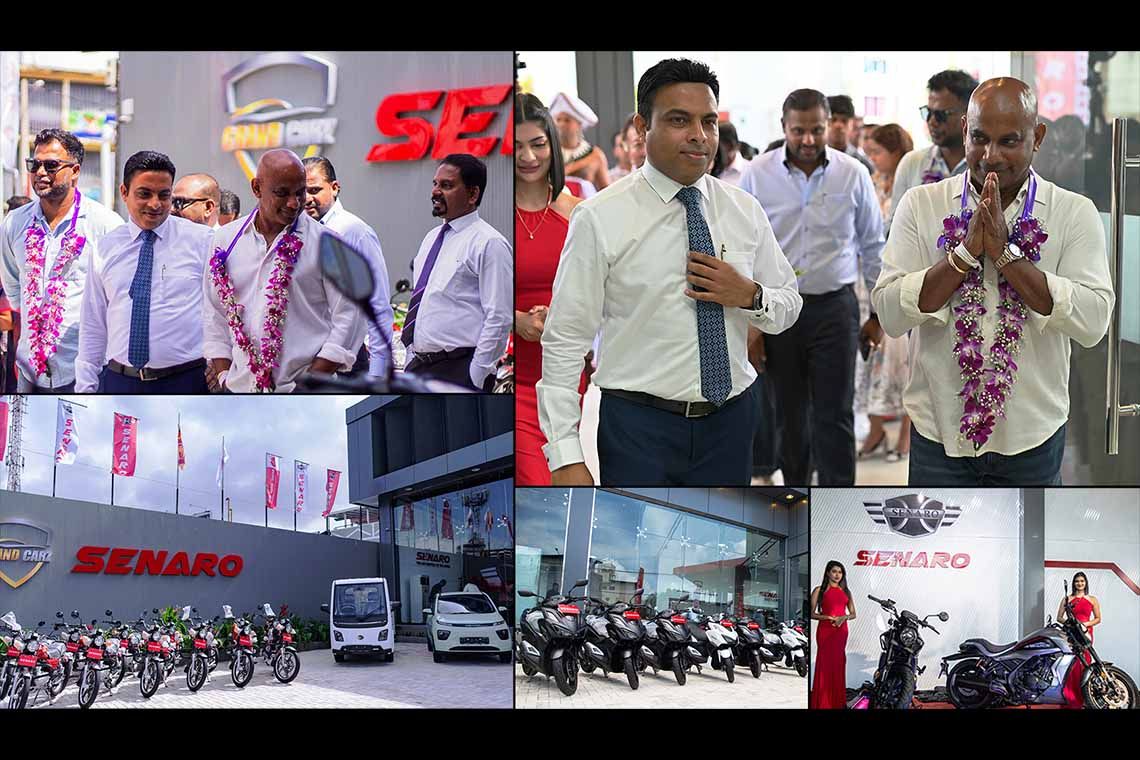 Senaro launches Sri Lanka’s first motorcycle premier center and all-new RR250