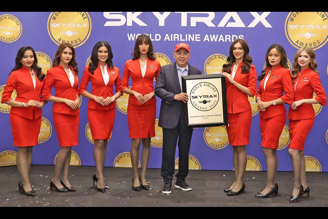 AirAsia named World’s Best Low Cost Airline for 17th consecutive year