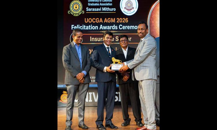 AIA Sri Lanka Deputy CEO Upul Wijesinghe recognised for outstanding contribution to Sri Lanka’s insurance industry