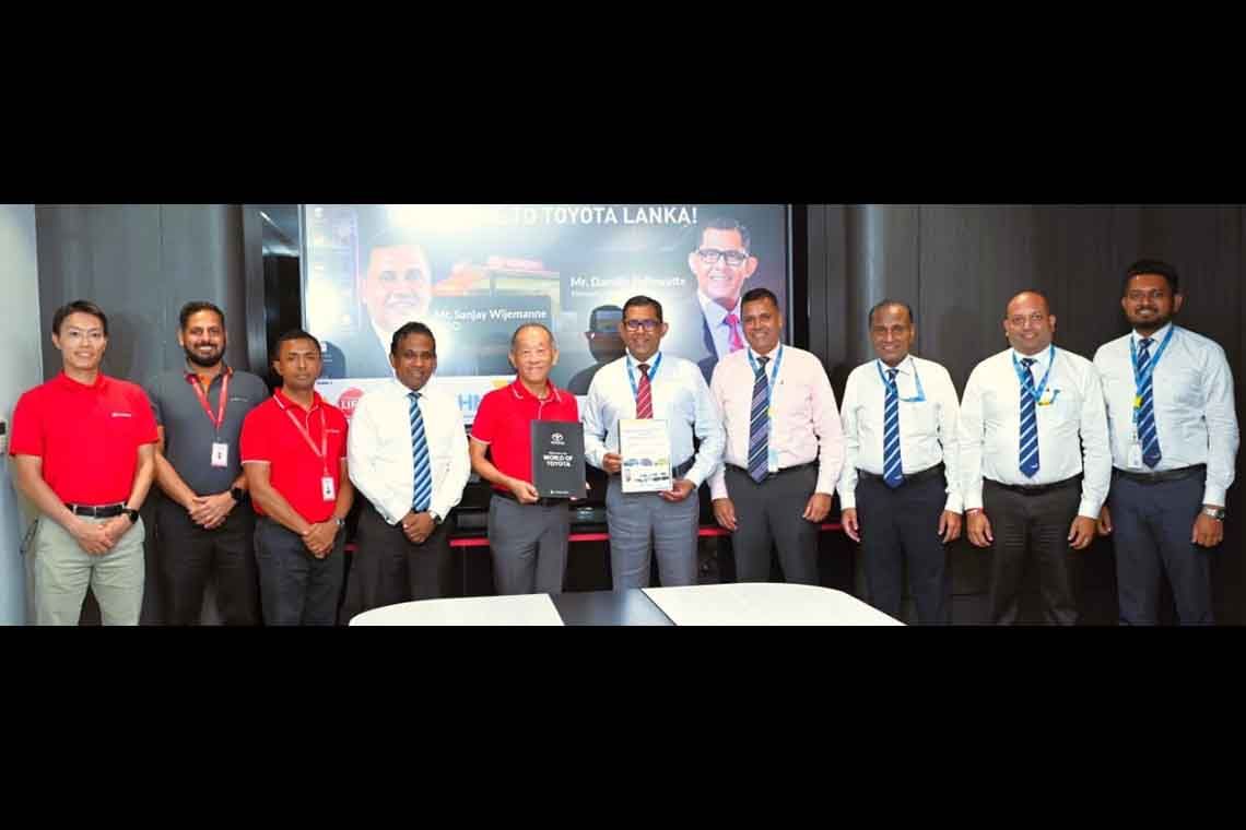 HNB renew partnership with Toyota Lanka to provide flexible leasing and value added benefits