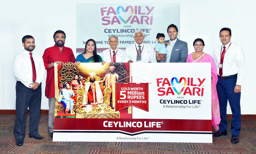 Ceylinco Life Family Savari to reward customers with Rs 30 million in gold