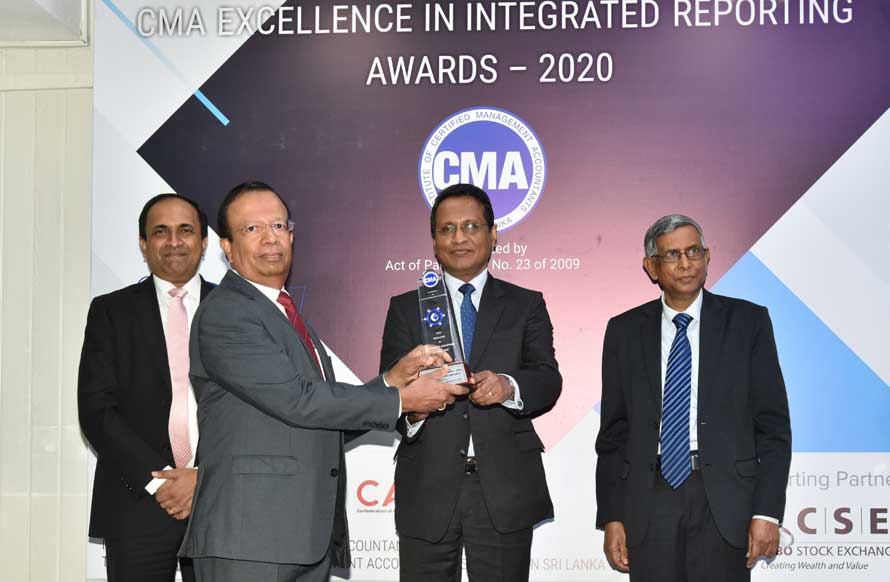 Ceylinco Life 2019 Annual Report ranked among 10 Best Integrated Reports by CMA
