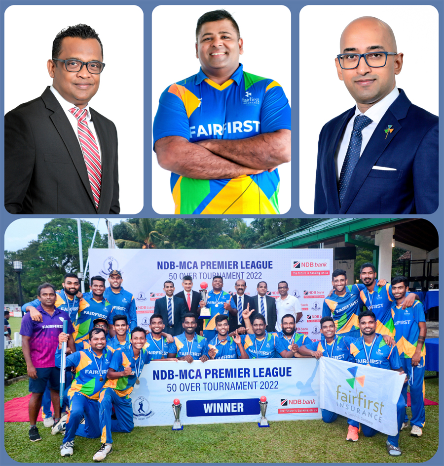 Grit nerves and friendship push Fairfirst Insurance Cricket Team to emerge as Champions at MCA Premier League 2022 finals