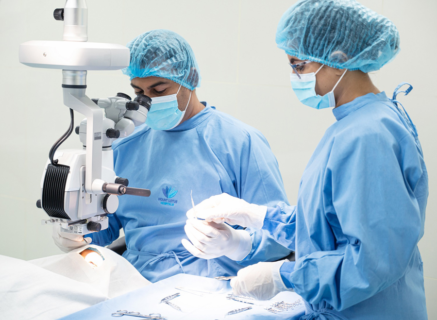 Mount Lotus Eye and ENT Hospitals deploys latest technology for cataract surgeries image